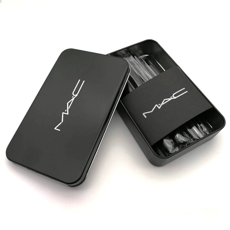 12 make-up pinsel sets eisen box make-up make-up-tools werkzeuge