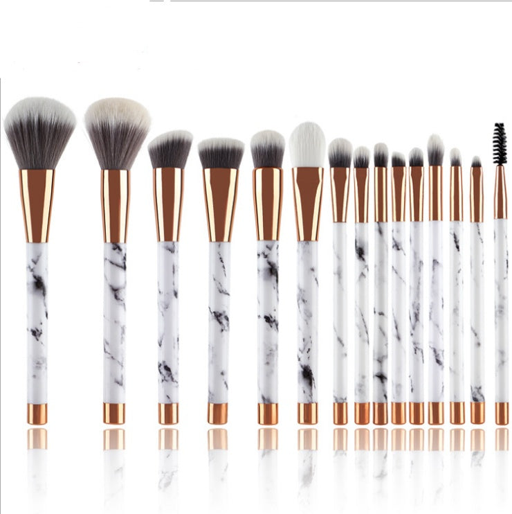 11 sets von marmor make-up pinsel mit make-up pinsel schönheit make-up kit 11 make-up pinsel sets